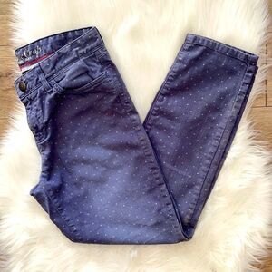 TOMMY HILFIGER * VINTAGE • women's size 6 polka dot tommy hilfiger pants •